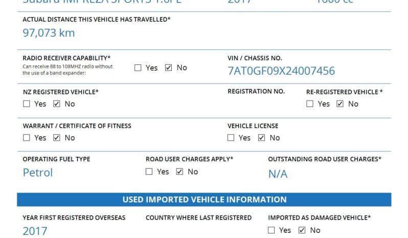 Subaru IMPREZA SPORTS 1.6i-L Eyesight 2017 full